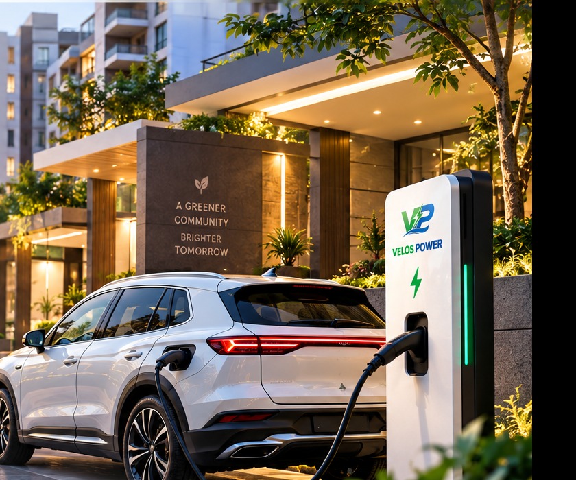 EV charging at a residential community